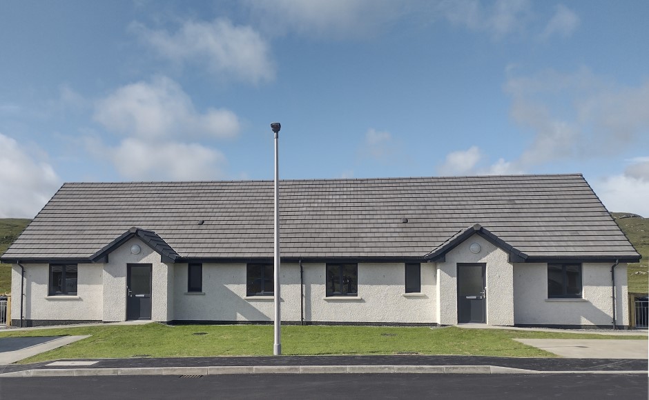 New homes on Barra glebe land