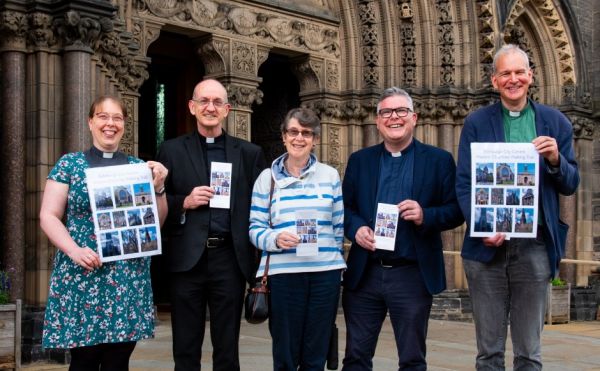 Ecumenical group outside St Mary's Episcopal Cathedral. Image by Peter BackhouseOutside St Mary's Episcopal Cathedral. Image by Peter Backhouse